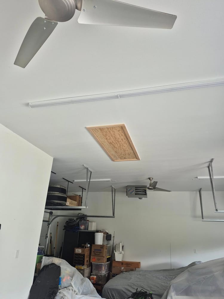 Garage Storage Solution: Easy Attic Access!