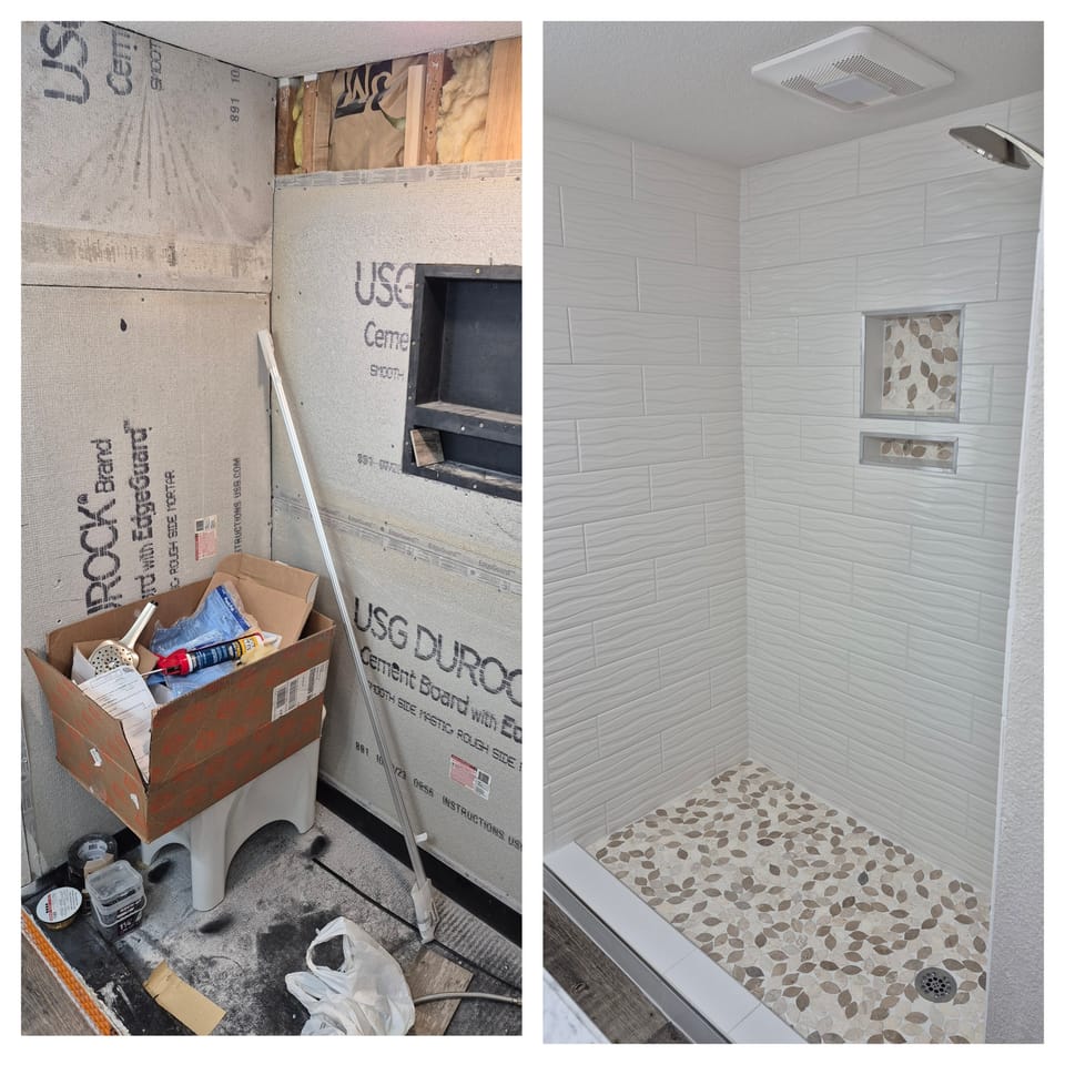 Demo to Dream: A Fast-Track Bathroom Transformation!