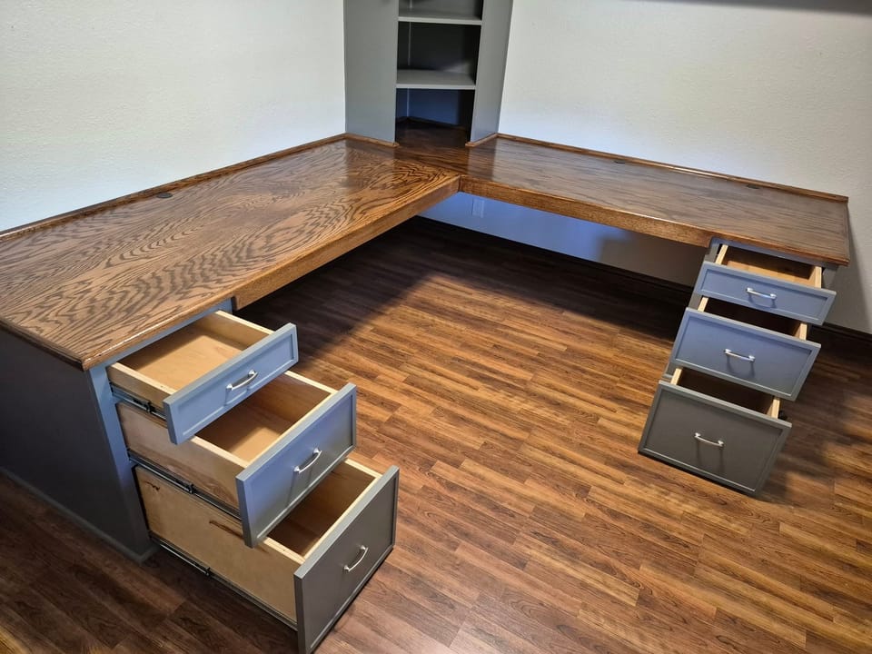 Sketch to Stunning: A Custom-Built Office