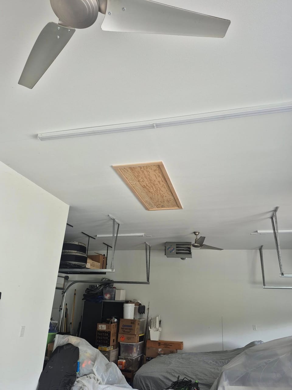 Garage Storage Solution: Easy Attic Access!